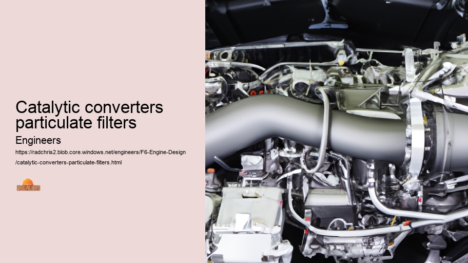 Catalytic converters particulate filters