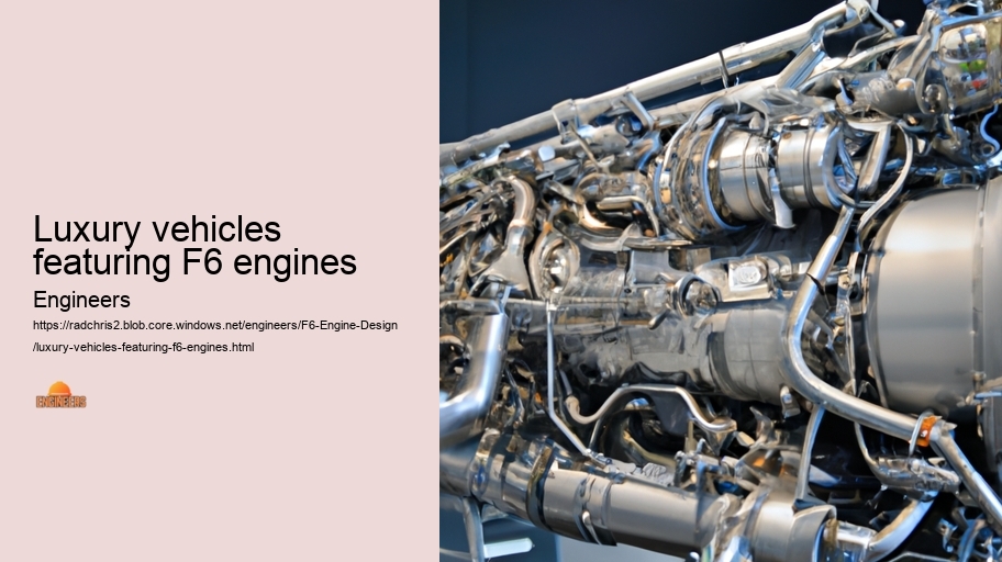 Luxury vehicles featuring F6 engines
