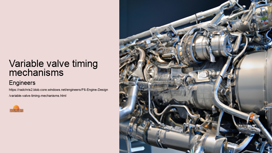 Variable valve timing mechanisms