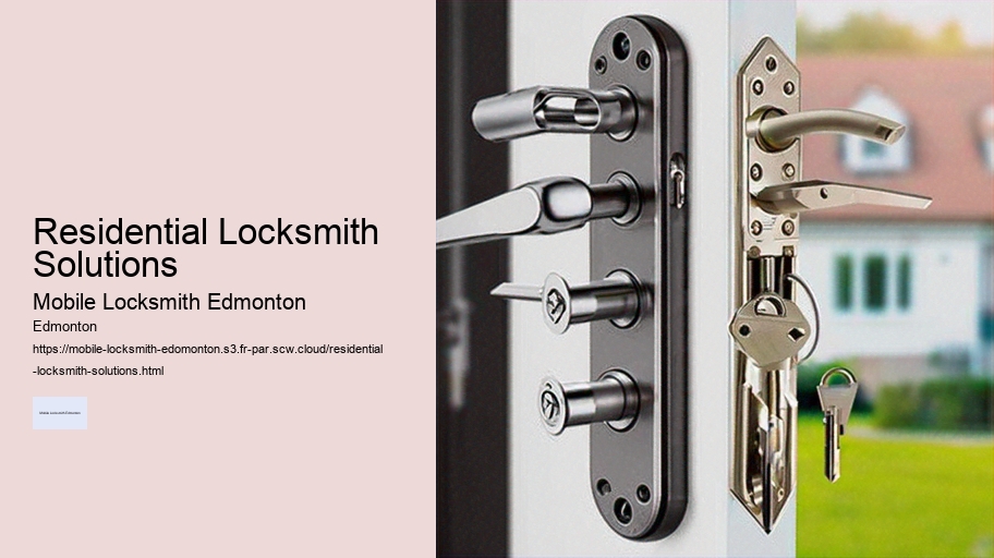 Residential Locksmith Solutions