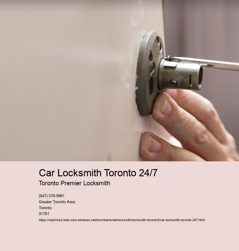 Car Locksmith Toronto 24/7