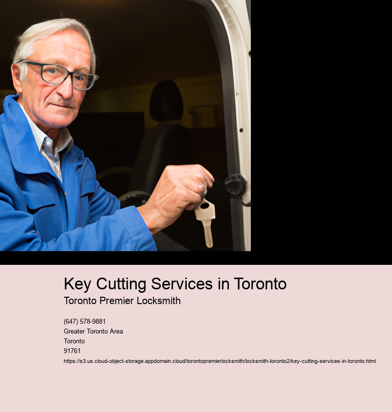 Key Cutting Services in Toronto