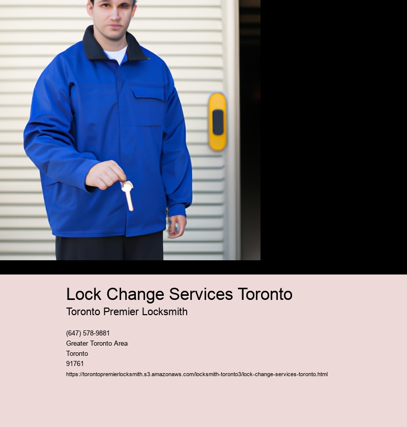 Lock Change Services Toronto