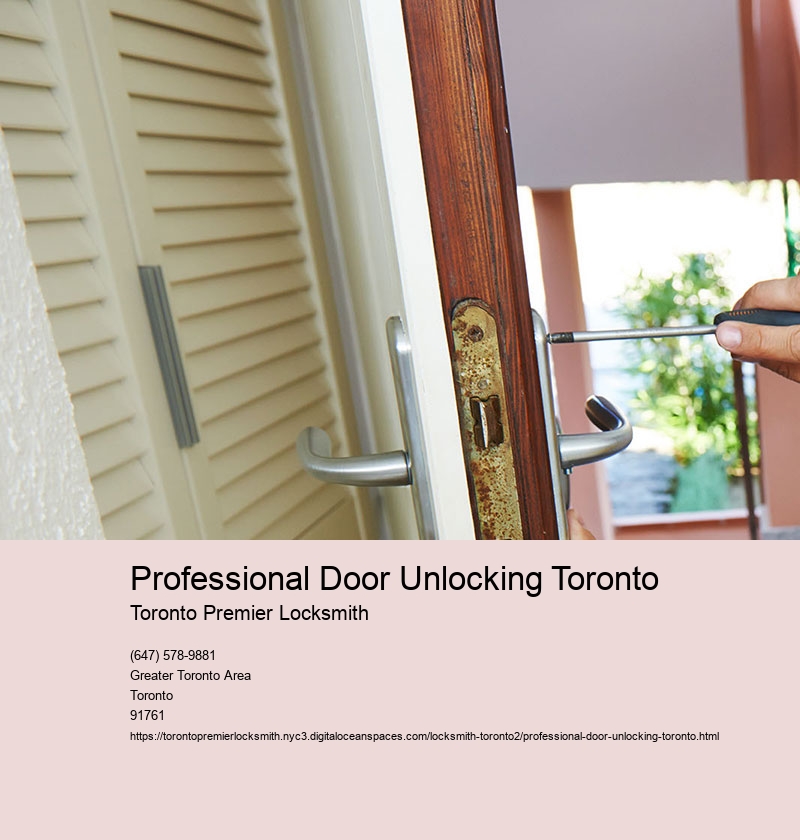Professional Door Unlocking Toronto