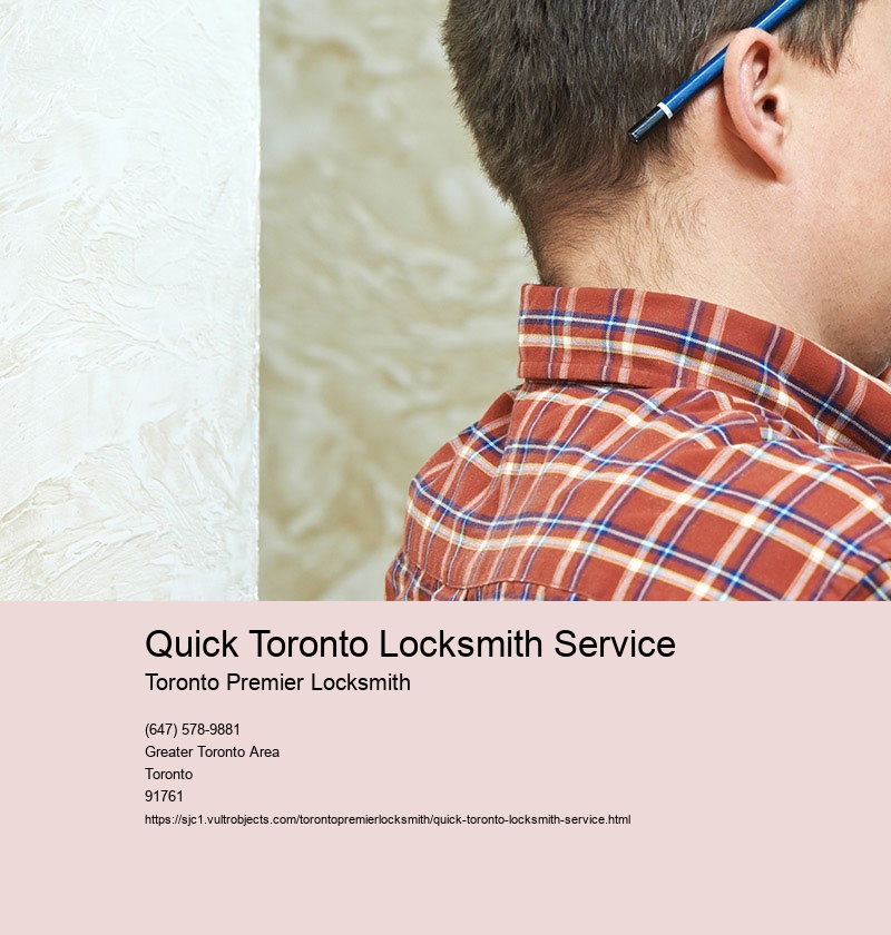 Quick Toronto Locksmith Service