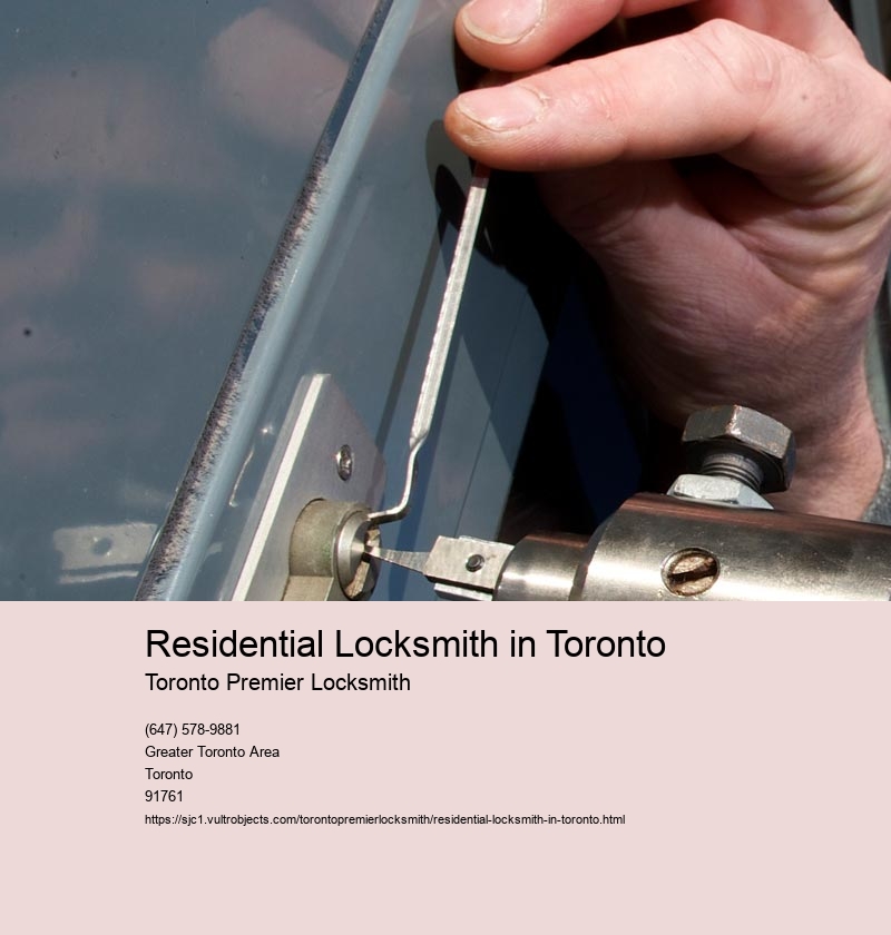 Residential Locksmith in Toronto