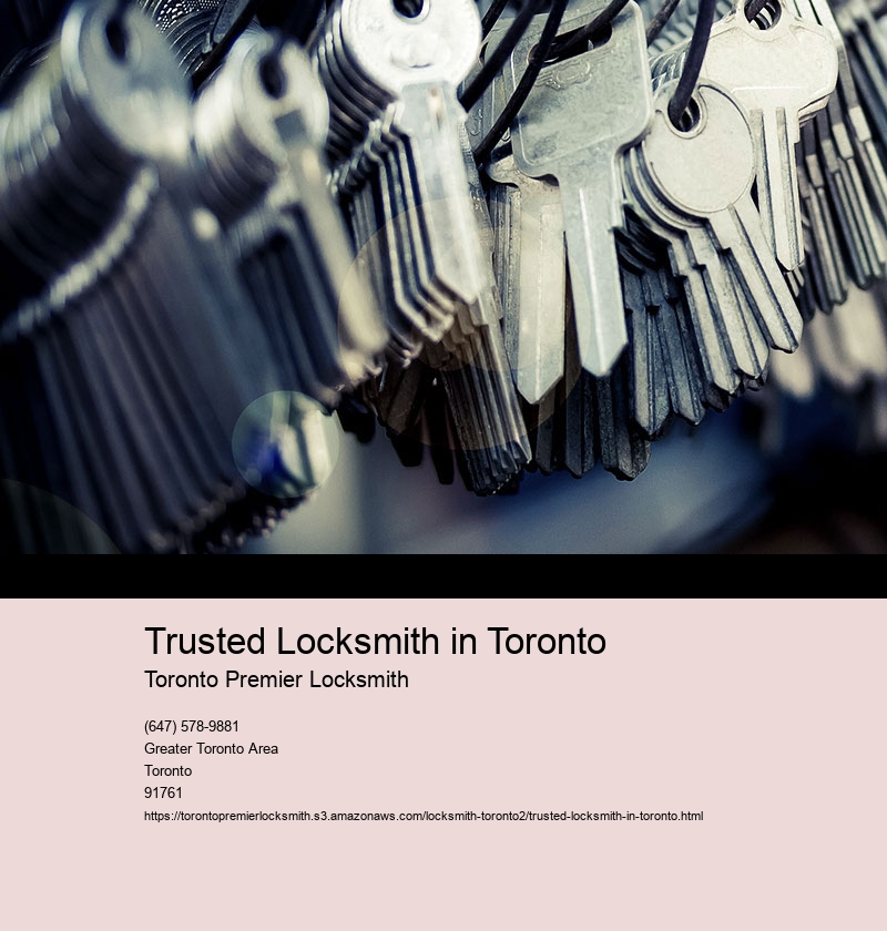 Trusted Locksmith in Toronto
